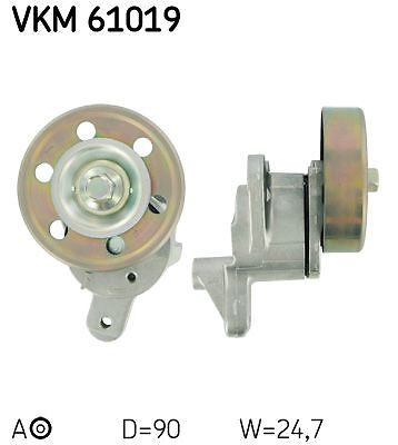 Ribbed belt tensioner skf - belt,