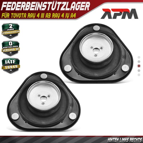 Strut mount front - 2x, for