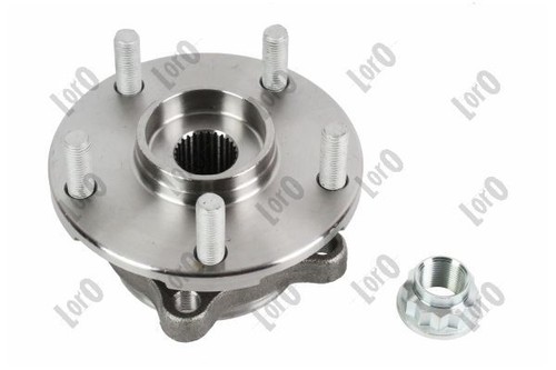 Front axle left wheel hub - axle,
