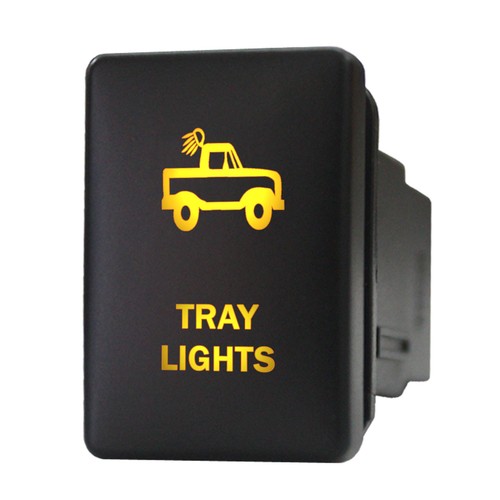 Push switch 925o - push, tray