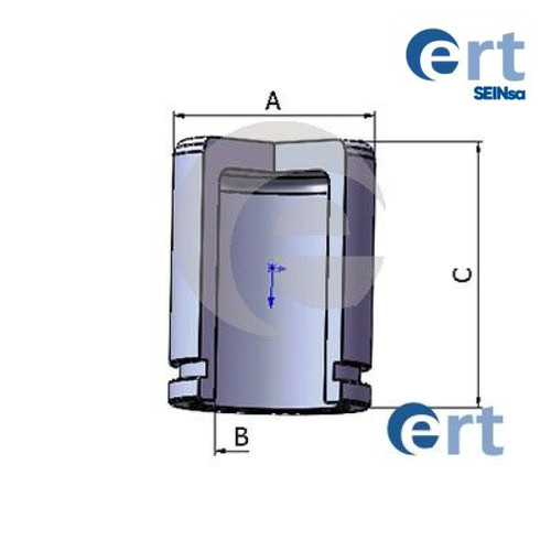 Piston brake caliper - piston,, ert