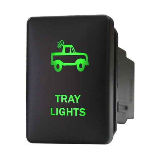 Push switch 925g tray - switch, lights