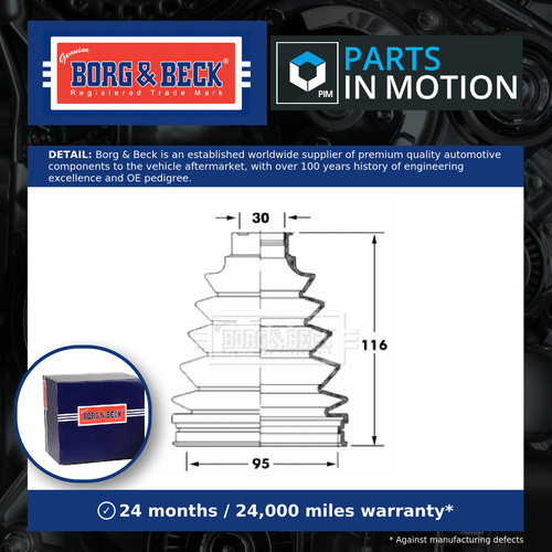 Joint boot outer bcb6051 - joint,