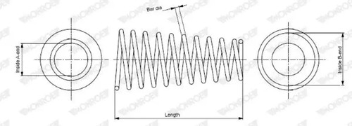 Suspension spring sp3529 - suspension,