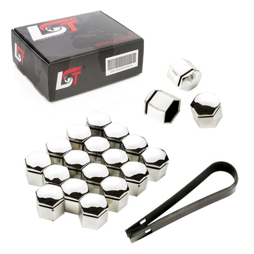 20x wheel nut - wheel, chrome