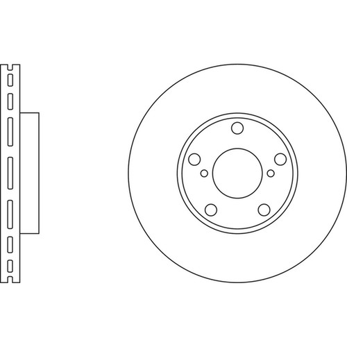 Brake discs vented - brake,